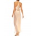 Morphew Collection Champagne Silk Bias Cut Slip Gown