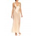 Morphew Collection Champagne Silk Bias Cut Slip Gown